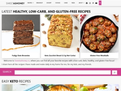 Screenshot of a beautifully designed WooCommerce store offering high-quality dishes for delivery