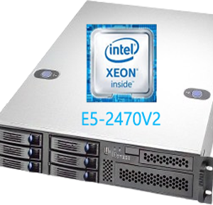 Dedicated Rack Server featuring Intel Xeon E5-2470v2 with 10 Cores for High Performance